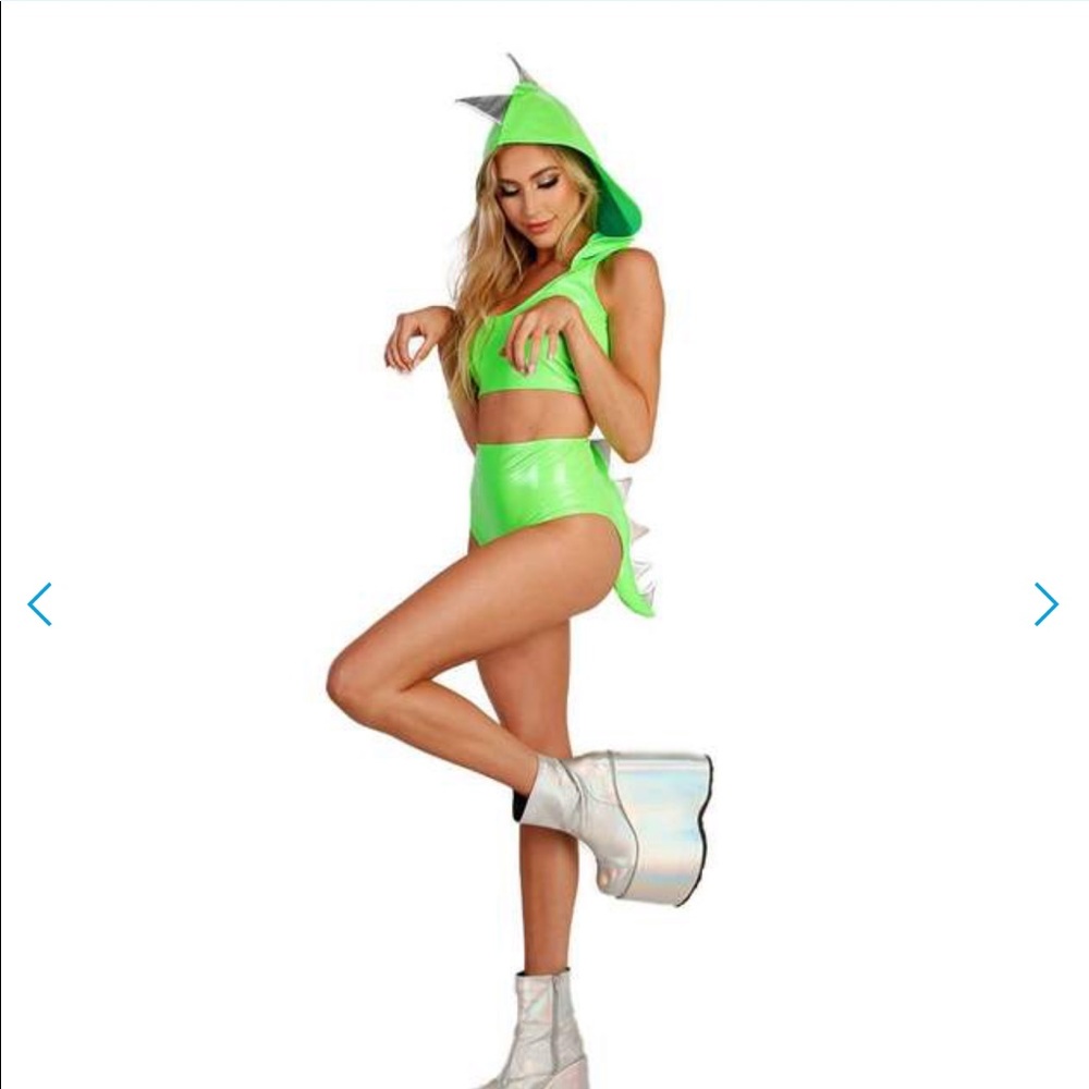 Rave dino costume